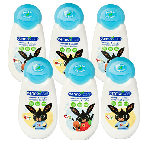Bing shampoo & wasgel - 6x200ml